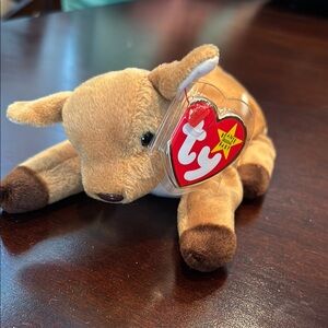 Ty Brown Stuffed Animal Deer Plush